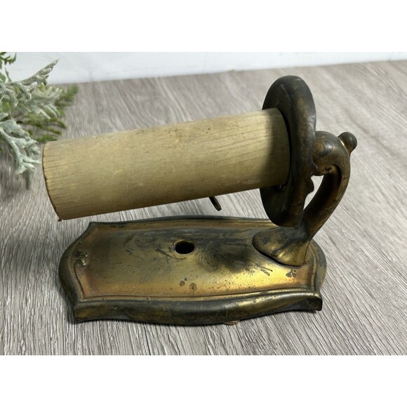 Vintage Antique Bradley and Hubbard Brass Wall Sconce Hard Wired Electric READ - Picture 2 of 7